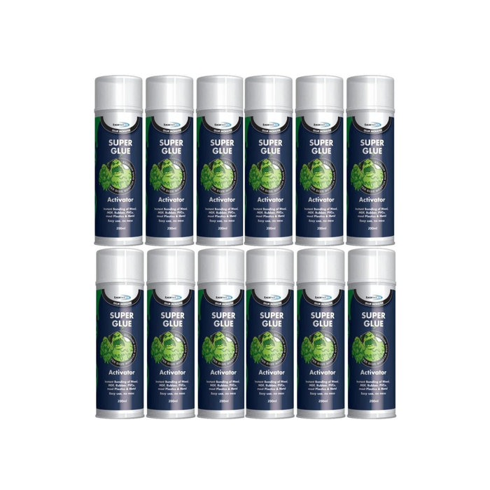 Bond It Glue Monster Super Glue Activator Spray 200ml - Pack of 12