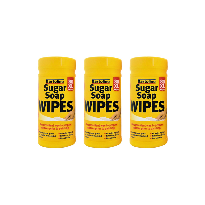 Bartoline Sugar Soap 80 XL Wipes