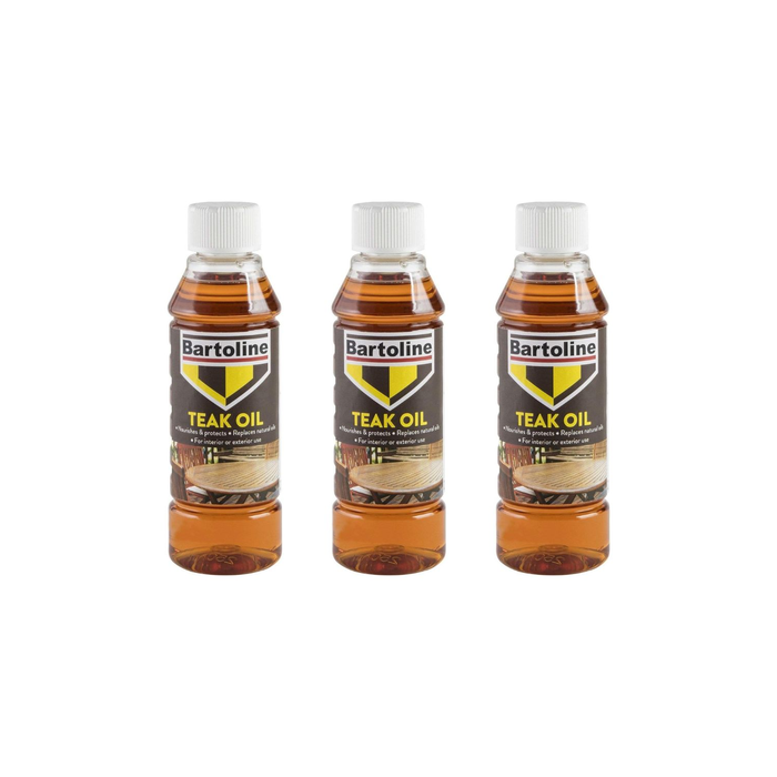 Bartoline Teak Oil Wood Sealer and Preserver 250ml