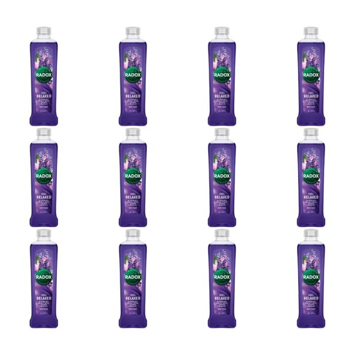 Radox Relaxed Bath Soak 500ml - Pack of 12