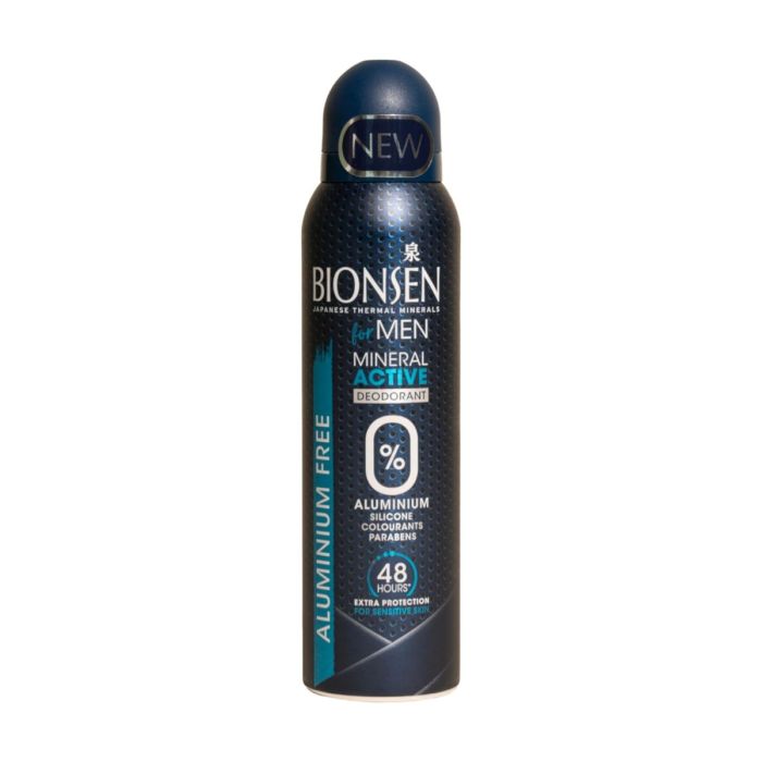 Bionsen Mineral Active Men's Deodorant Spray with Japanese Minerals 150ml