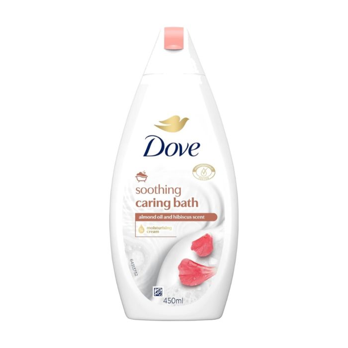 Dove Almond Cream & Hibiscus Soothing Bubble Bath 450ml