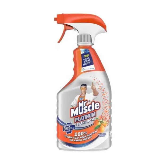 Mr Muscle Bathroom Cleaner Platinum Mandarin & Orange 750ml
