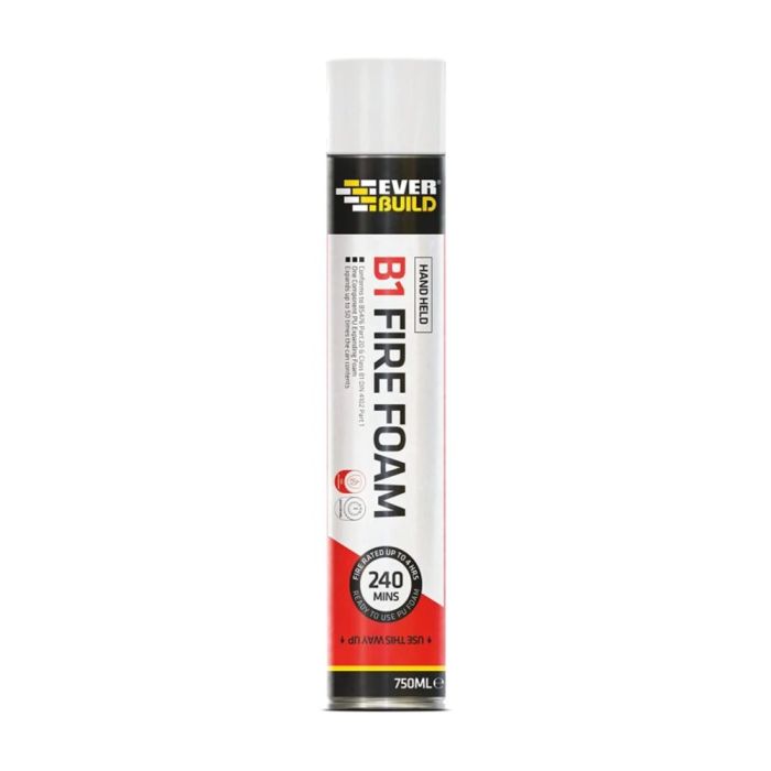 Everbuild B1 Hand Held Expanding Fire Rated Foam Pink 750ml
