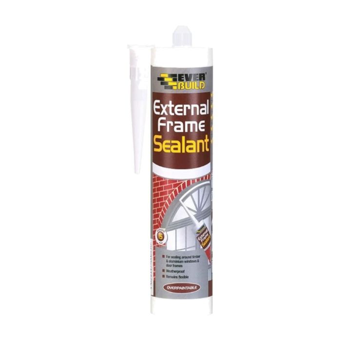 Everbuild External Frame Acrylic Sealant Brown 290ml
