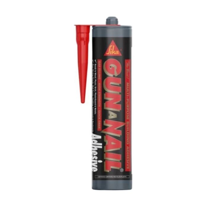 Everbuild Gun A Nail High Strength Building Adhesive White 295 ml