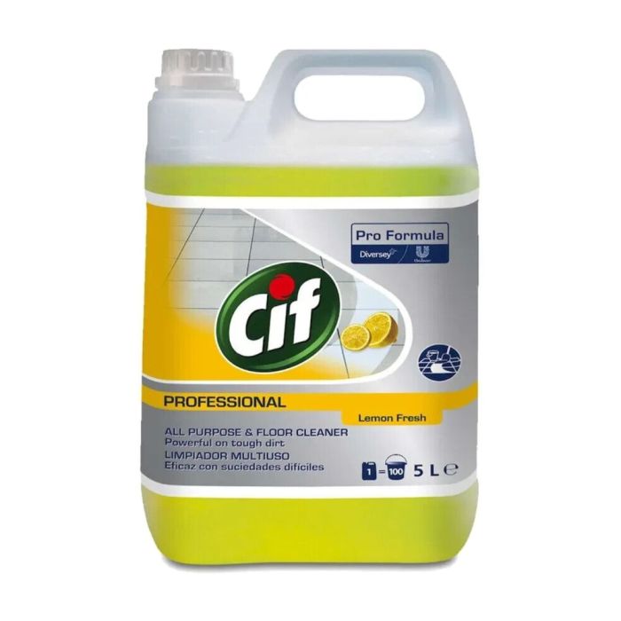 Cif All Purpose & Floor Cleaner Lemon Fresh 5 Litre