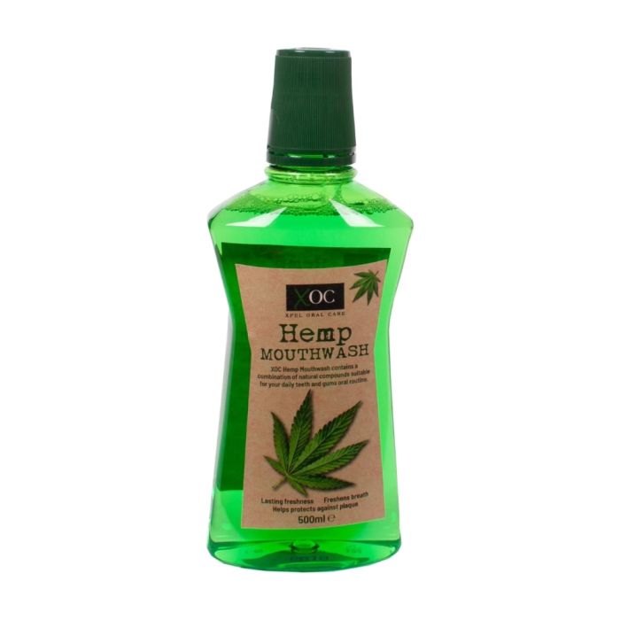 Xpel Oral Care Hemp Fresh Breath Mouthwash 500ml