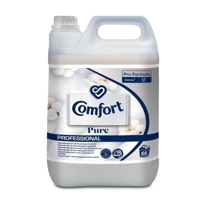 Comfort Pure Professional Fabric Conditioner Pro Formula 66 Washes 5L