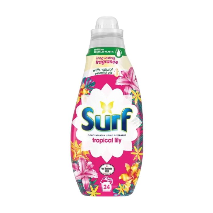 Surf Tropical Lily Laundry Liquid 24 Washes 648ml