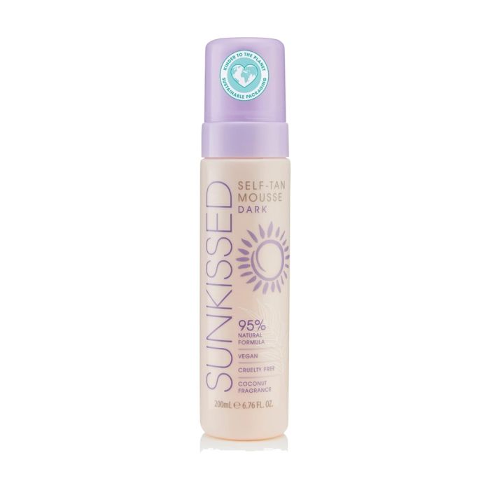 Sunkissed Dark Coconut Fragrance Self Tan Mousse 200ml