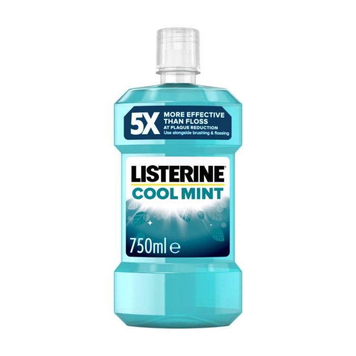 Listerine Cool Mint After Brushing Mouthwash 750ml