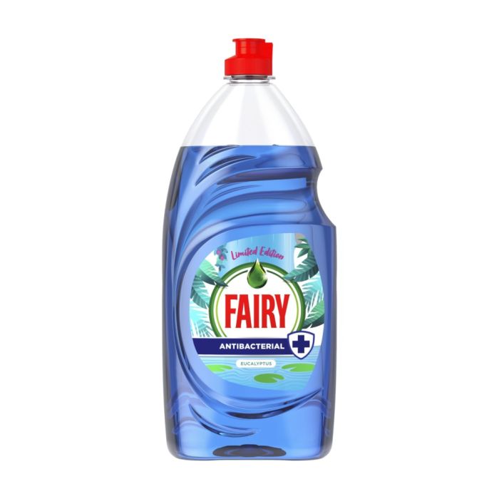 Fairy Platinum Anti Bacterial Washing Up Liquid Eucalyptus 820ml