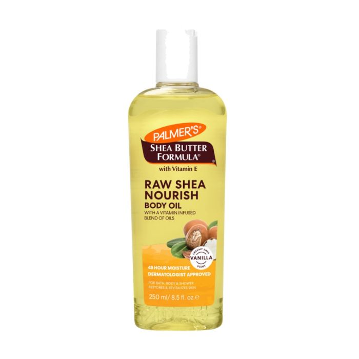 Palmer's Raw Shea Nourish Body Oil With Vitamin E 250ML