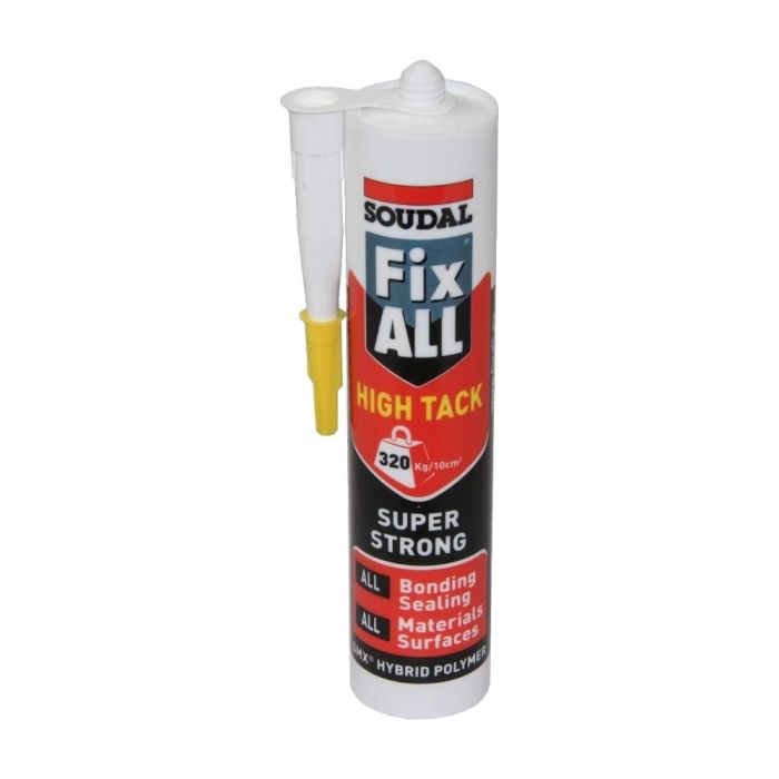 Soudal Fix All White High Tack Sealant Glue