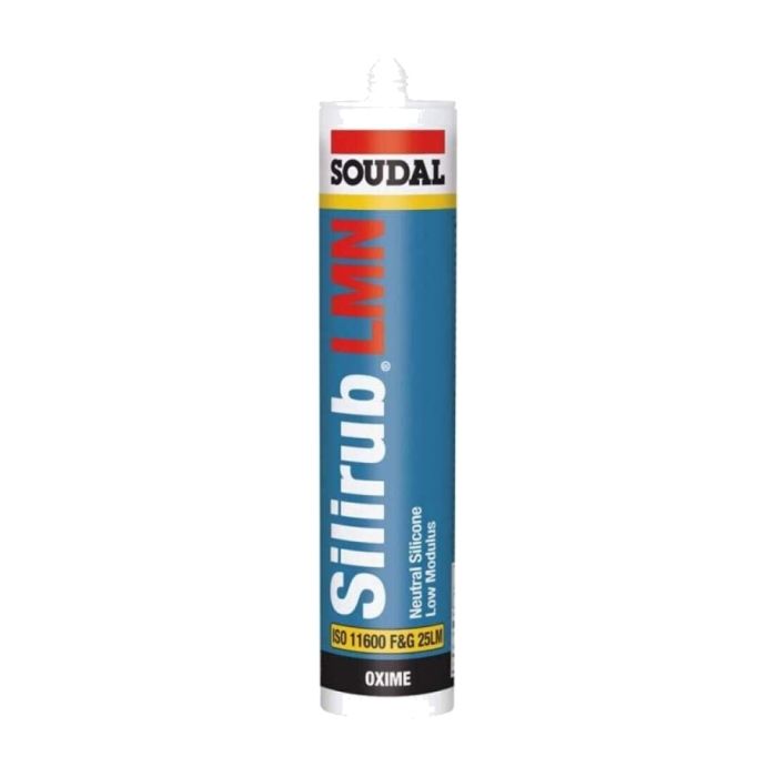 Soudal Silirub LMN Neutral Silicone 300ml Black