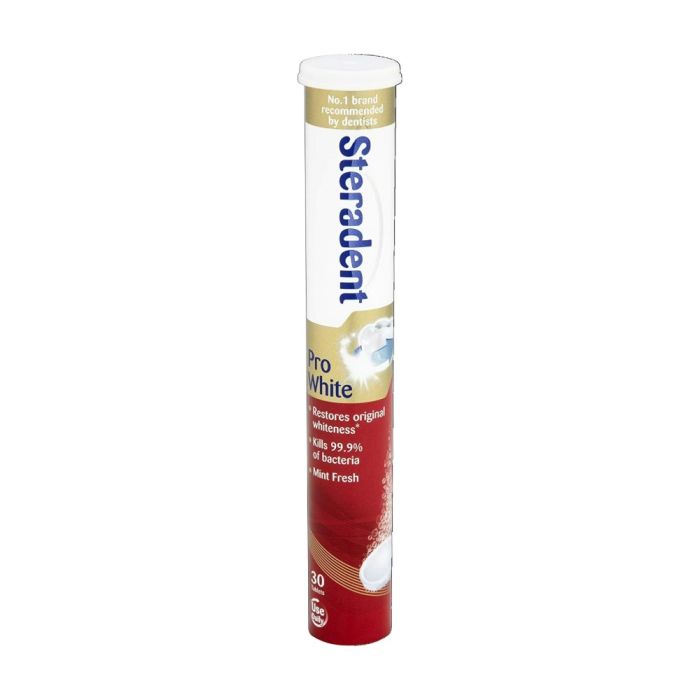 Steradent Pro White Tablets 30 Tablets