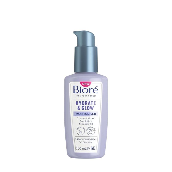 Biore Hydrate & Glow Moisturiser 100ml