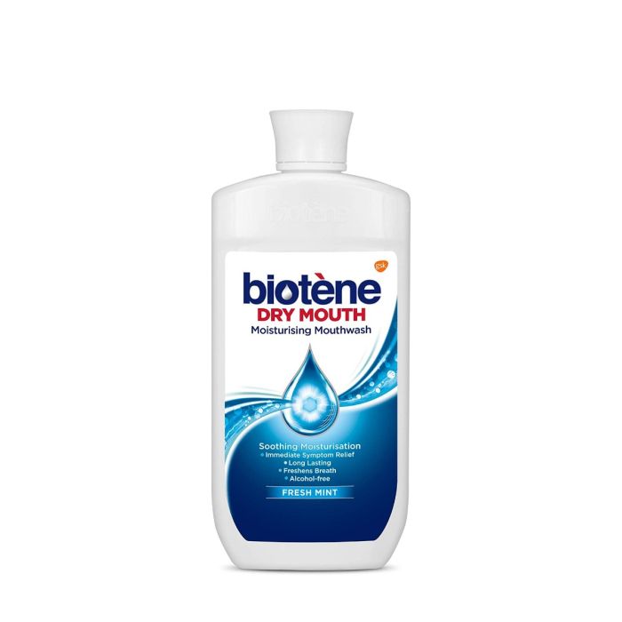 Biotene Dry Mouth Moisturising Mouthwash Fresh Mint Flavour 500ml