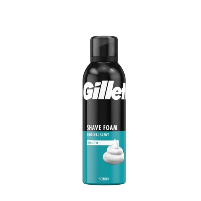 Gillette Shaving Foam Original Scent Sensitive Skin 200ml