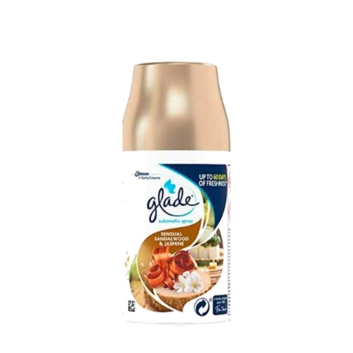 Glade Automatic Spray Air Freshener Refill Sandalwood and Jasmine 269ml
