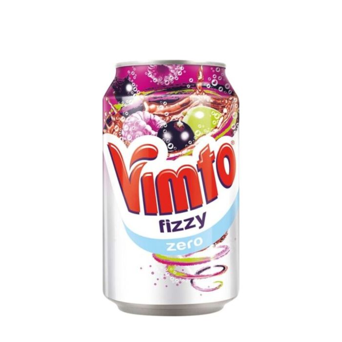 Vimto Zero Fizzy Drink Cans 330ml
