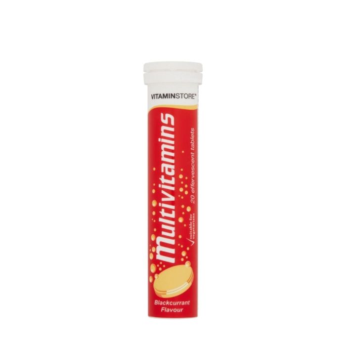 Vitamin Store Effervescent Multivitamin 20 Tablets
