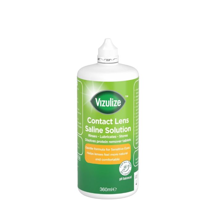 Vizulize Contact Lens Saline Solution 360ml
