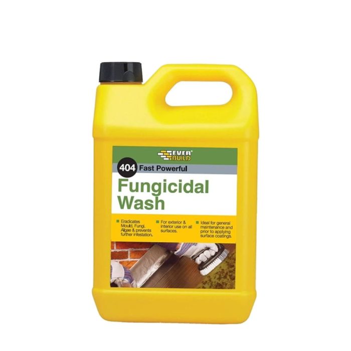Everbuild 404 Fast Powerful Fungicidal Wash 5 Liters