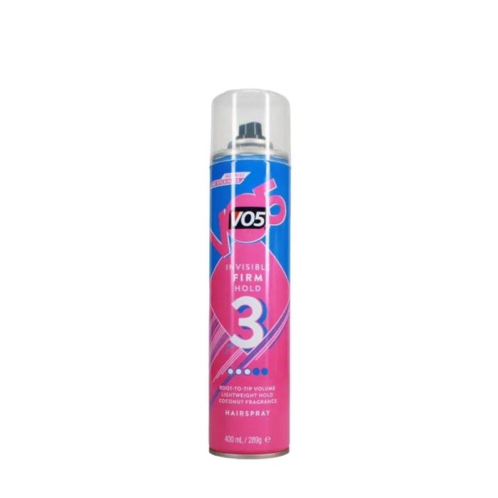 VO5 Invisible Firm Hold Hairspray 400 ML 