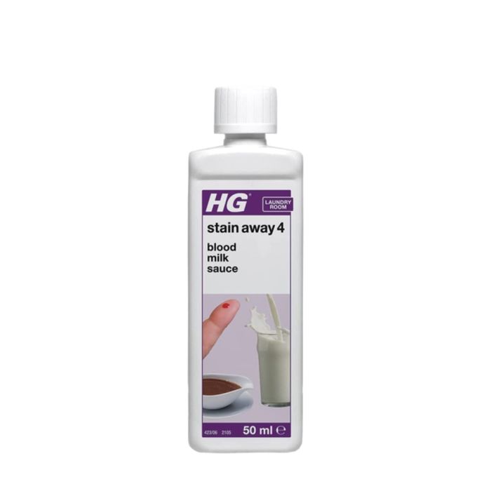 HG Stain Away 4, Removes Blood, Milk & Sauce Stains, 50ml
