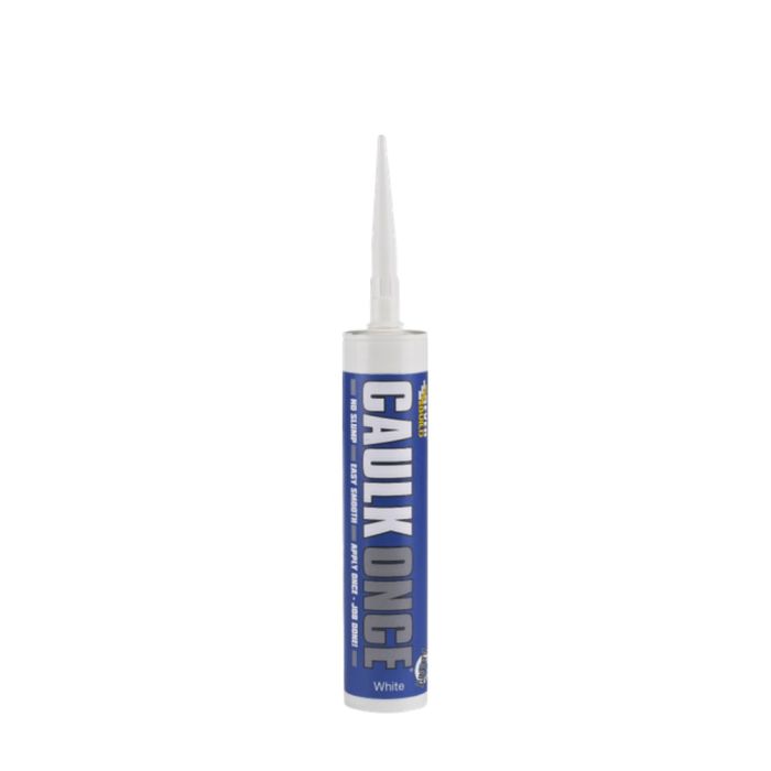 Everbuild Caulk Once Premium Quality Acrylic Caulk White 380 ml