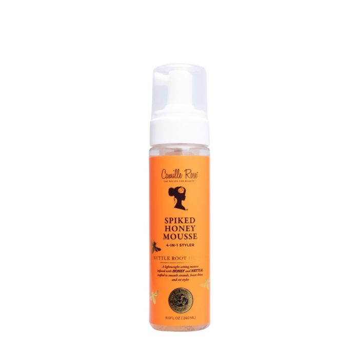 Camille Rose Spiked Honey Mousse 4-in-1 Hair Styler 8 oz