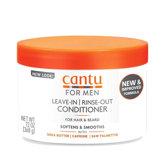 Cantu For Men Leave-In Rinse Out Conditioner Hair & Beard 368gm