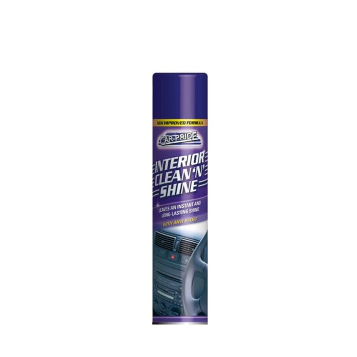Car Pride Interior Clean n Shine Anti-Static Spray 300ml