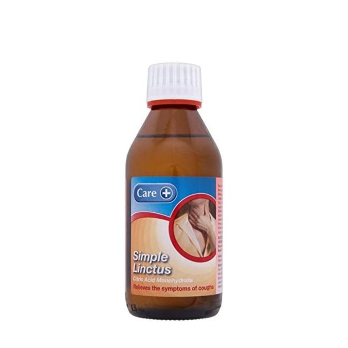 Care Simple Linctus Sugar Free Cough Syrup 200 ml