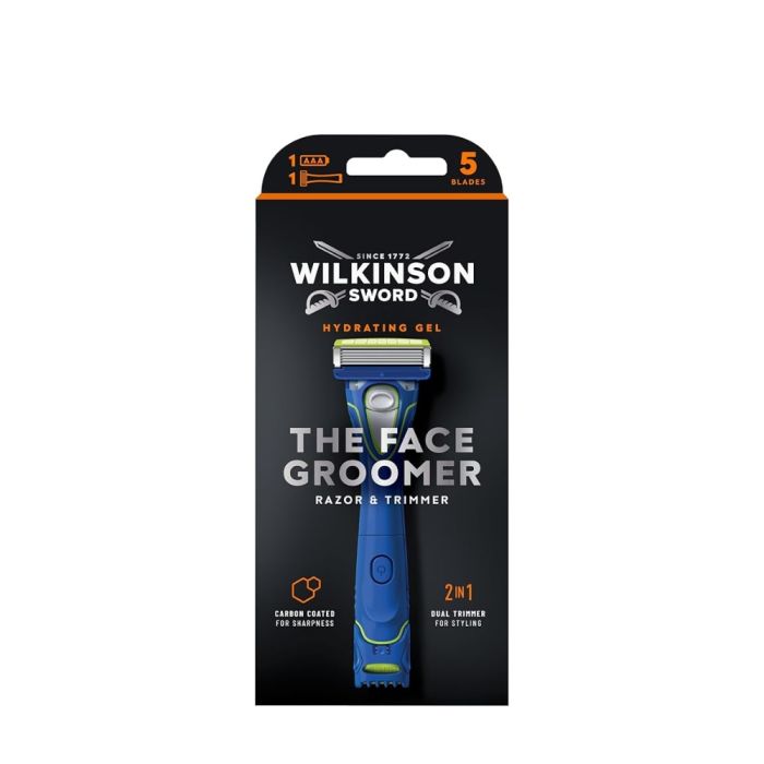 Wilkinson Sword The Face Groomer 2-in-1 Razor & Trimmer
