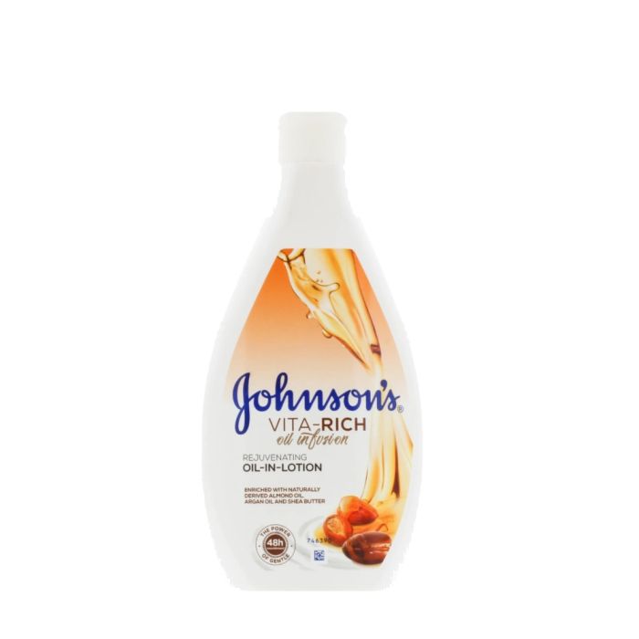 Johnsons Vita Rich Oil Infusion Argan Oil and Shea Butter 400ml