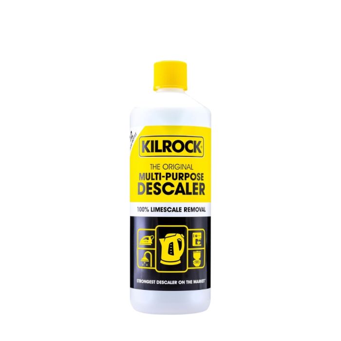 Kilrock Mega-K Multi-Purpose Descaler for Kettles, Showers & Coffee Machines 1L