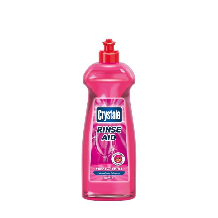 Crystale Rinse Aid Perfect Shine Dishwasher Grapefruit & Pomegranate 500ml