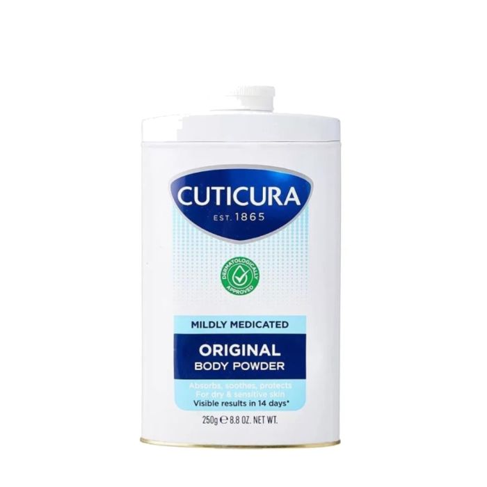 Cuticura Mildly Medicated Body Powder 250g