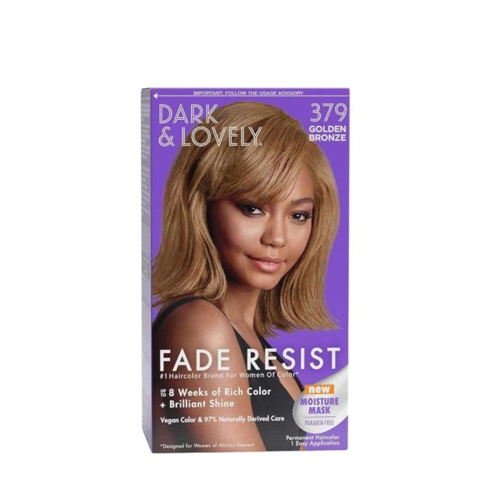 Dark & Lovely 379 Golden Bronze Hair Color