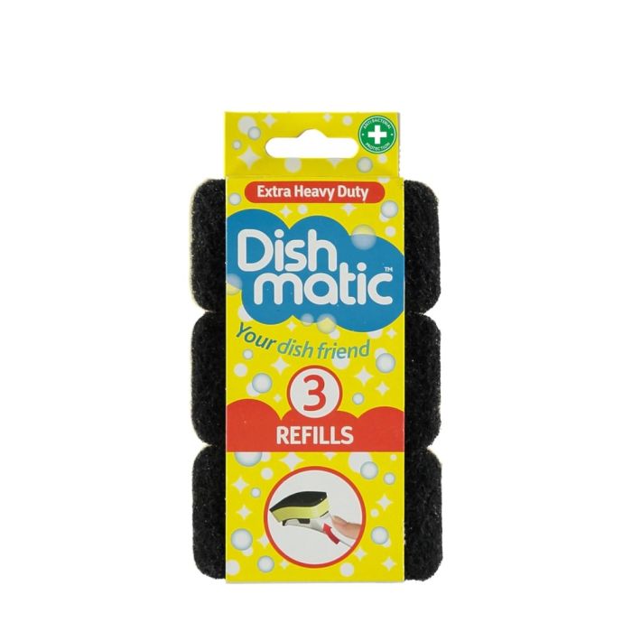 Dishmatic Extra Heavy Duty Refills 3 Pieces