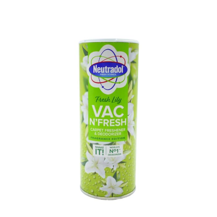 Neutradol Fresh Lily VAC N'FRESH Carpet Freshener Deodorizer 350g
