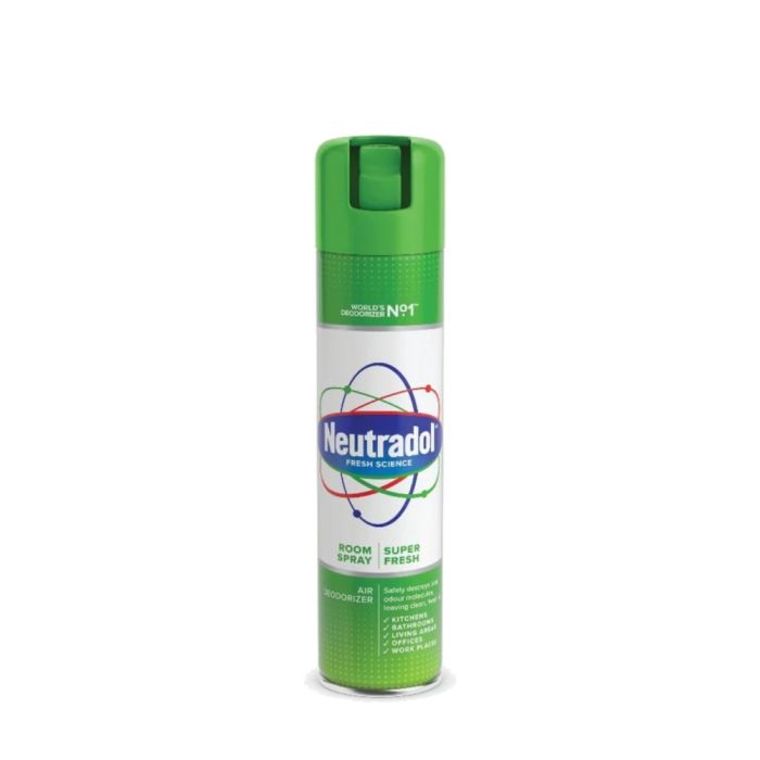 Neutradol Odour Destroyer Air Freshener Spray Super Fresh 300ml