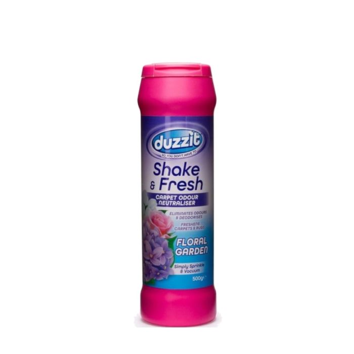 Duzzit Carpet Odour Neutralizer Shake & Fresh Floral Garden 500gm