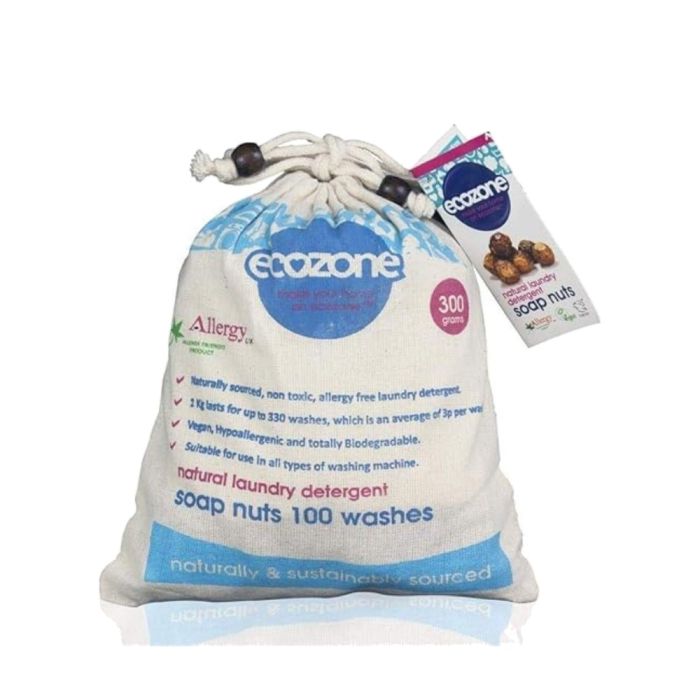 Ecozone Soap Nuts Natural Laundry Detergent 300 G