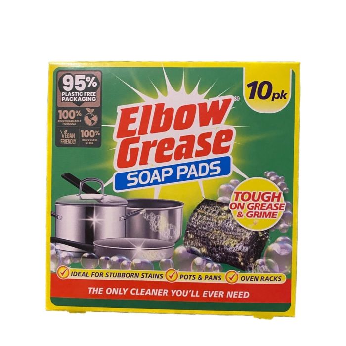 Elbow Grease Soap Pads 10 Pads Pack