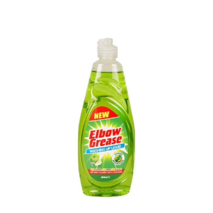 Elbow Grease Apple Fresh Washing Up Liquid 600ml bottle
