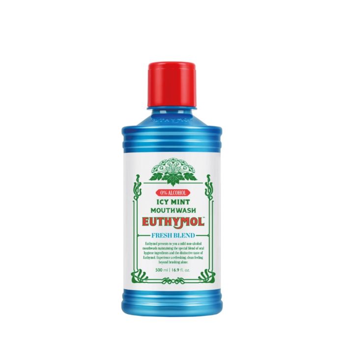 Euthymol Icy Mint Mouthwash 500ml
